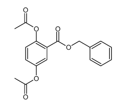 benzyl-2,5-diacetoxybenzoate结构式