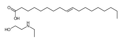 oleic acid, compound with 2-(ethylamino)ethanol (1:1) structure