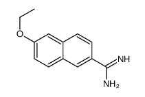 6-ethoxynaphthalene-2-carboximidamide structure