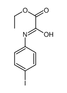 ethyl 2-(4-iodoanilino)-2-oxoacetate Structure