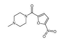 (4-methylpiperazin-1-yl)-(5-nitrofuran-2-yl)methanone结构式