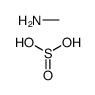 Dimethylammonium sulphite Structure