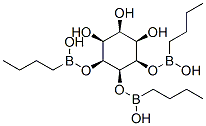 cis-Inositol tri-n-butaneboronate Structure
