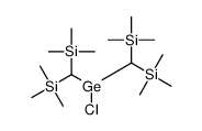 [[bis(trimethylsilyl)methyl-chlorogermyl]-trimethylsilylmethyl]-trimethylsilane结构式