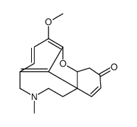 (+)-Narwedine Structure