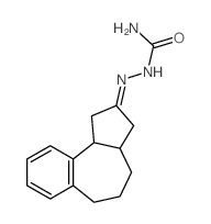 [(E)-3,3a,4,5,6,10b-hexahydro-1H-benzo[e]azulen-2-ylideneamino]urea结构式