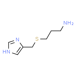 1-Propanamine,3-[(1H-imidazol-4-ylmethyl)thio]- (9CI) structure