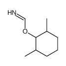 Methanimidic acid, 2,6-dimethylcyclohexyl ester (9CI)结构式