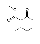 methyl 2-oxo-6-vinylcyclohexane-1-carboxylate结构式