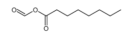 formic octanoic anhydride Structure