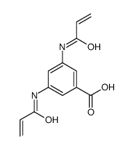 3,5-bis(prop-2-enoylamino)benzoic acid结构式