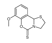 7-methoxy-3,10b-dihydro-2H-[1,3]thiazolo[3,2-c][1,3]benzoxazine-5-thione结构式