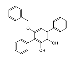 2',3'-dihydroxy-5'-benzyloxy-p-terphenyl结构式