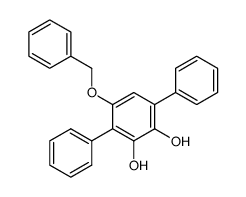 2',3'-dihydroxy-5'-benzyloxy-p-terphenyl Structure