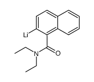 lithium salt of N,N-diethyl-1-naphthtamide Structure
