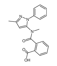 N-Methyl-(1-phenyl-3-methylpyrazol-5-yl)-2-carboxybenzamide Structure