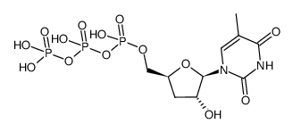 3'-deoxy-5-methyl-UTP结构式