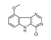 1-CHLORO-5-METHOXY-9H-2,4,9-TRIAZA-FLUORENE结构式