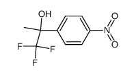1,1,1-trifluoro-2-(4-nitrophenyl)propan-2-ol Structure