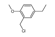 4-ethyl-2-chloromethyl-anisole Structure