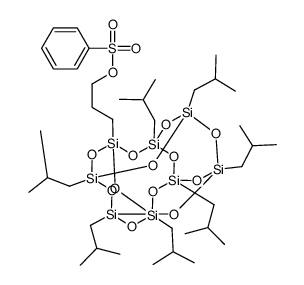 PSS-(3-TOSYLOXYPROPYL)-HEPTAISOBUTYL SU&结构式