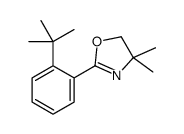 2-(2-tert-butylphenyl)-4,4-dimethyl-5H-1,3-oxazole结构式