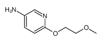 3-Pyridinamine, 6-(2-methoxyethoxy) structure