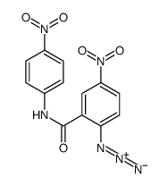 2-azido-5-nitro-N-(4-nitrophenyl)benzamide结构式