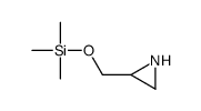 aziridin-2-ylmethoxy(trimethyl)silane结构式