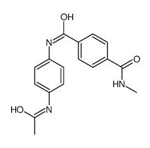 4-N-(4-acetamidophenyl)-1-N-methylbenzene-1,4-dicarboxamide Structure