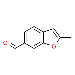 6-Benzofurancarboxaldehyde,2-methyl- Structure