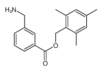 (2,4,6-trimethylphenyl)methyl 3-(aminomethyl)benzoate Structure