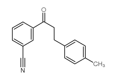 3'-CYANO-3-(4-METHYLPHENYL)PROPIOPHENONE structure