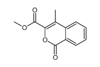 methyl 4-methyl-1-oxoisochromene-3-carboxylate Structure