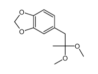 5-(2,2-dimethoxypropyl)-1,3-benzodioxole Structure