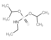 N-dipropan-2-yloxyphosphinothioylethanamine结构式