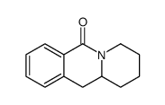 1,2,3,4,11,11a-hexahydrobenzo[b]quinolizin-6-one结构式
