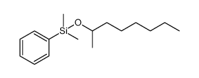 Benzene, [dimethyl[(1-methylheptyl)oxy]silyl]-结构式