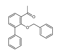 1-(3-phenyl-2-phenylmethoxyphenyl)ethanone Structure