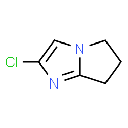2-Chloro-6,7-dihydro-5H-pyrrolo[1,2-a]imidazole结构式