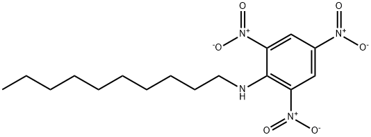 n-decyl-2,4,6-trinitroaniline Structure