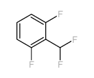2-(Difluoromethyl)-1,3-difluorobenzene结构式