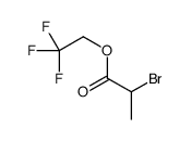 2,2,2-trifluoroethyl 2-bromopropanoate结构式