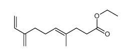 ethyl 4-methyl-8-methylidenedeca-4,9-dienoate Structure
