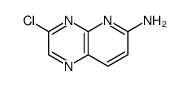 Pyrido[2,3-b]pyrazin-6-amine, 3-chloro结构式