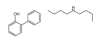 [1,1'-biphenyl]-2-ol, compound with dibutylamine (1:1) structure