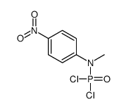 N-dichlorophosphoryl-N-methyl-4-nitroaniline Structure