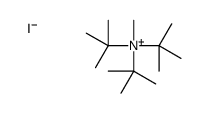 tritert-butyl(methyl)azanium,iodide结构式