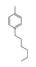 1-hexyl-4-methylpyridin-1-ium Structure