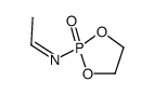 N-(2-oxo-1,3,2λ5-dioxaphospholan-2-yl)ethanimine结构式